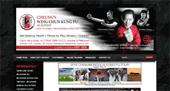Desktop Screenshot of cheungswingchun.com